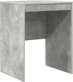 vidaXL Birou Gri din beton 60 x 50 x 76 cm