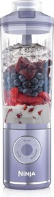 Blender portabil Ninja Blast Max BC251EUGY, 14.4W, 11.1V, 570 ml, 19000 rpm, Zdrobire gheata, Pana la 25 de cicluri, Fara BPA, Violet