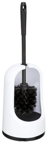 Perie de WC Brosse, alb, plastic,13.5x41cm