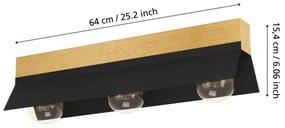 Plafonieră TARRAFO 3xE27/40W/230V Eglo 900443