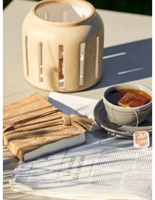 Cești gri 2 buc. pentru cappuccino din gresie 180 ml Raben – Bloomingville