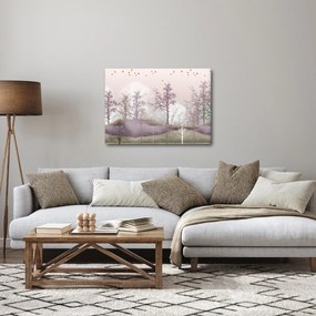 Tablou cu pădure (70x50 cm)
