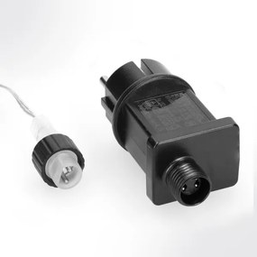 Brilagi - Ghirlandă LED pentru exterior, 150 LED, 5 m, IP44, alb cald, efect artificii