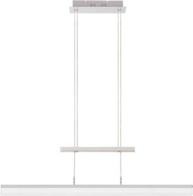Eglo 55095 - Lustră LED reglabilă pe cablu LED/18W/230V crom mat