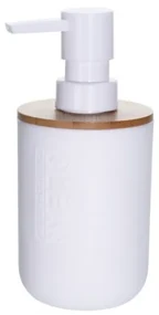 Dozator sapun lichid Excellent White, plastic, 300 ml, 7x16 cm