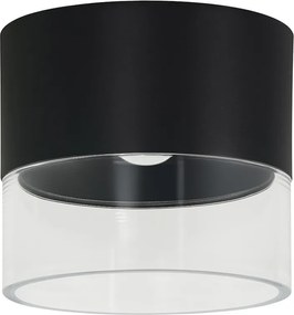 Spot aplicat negru LED LIMAN 10W CCT