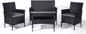 Set mobilier grădină din ratan artificial Bonom Fila