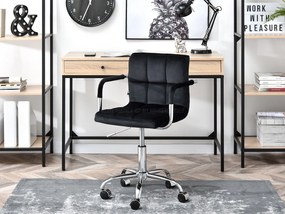 Scaun Elita (negru + crom). 1110023