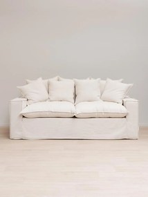Canapea premium, 3 locuri, stofa, perne decorative, Candela