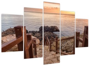 Tablou - Coborâre la mare (150x105 cm)