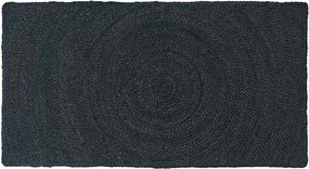 vidaXL Covoare de zonă Dreptunghiular Gri închis 60 x 110 cm Iută