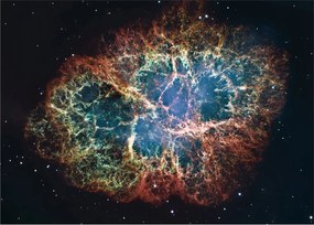 Tablou - Nebuloasa Crabului (70x50 cm)