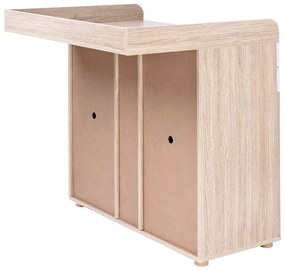 Masă de infasat bebe din stejar, 92 cm
