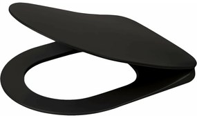 Capac WC softclose Deante Peonia Zero negru