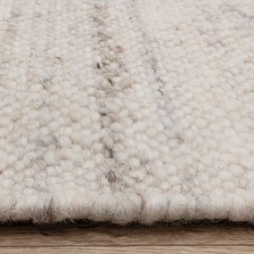 Covor fildeș reversibil, țesut manual din amestesc de lână 200x290 cm Birkdale Ivory – Asiatic Carpets