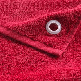 Prosop roșu din bumbac din frotir 50x50 cm Cuistot – douceur d'intérieur