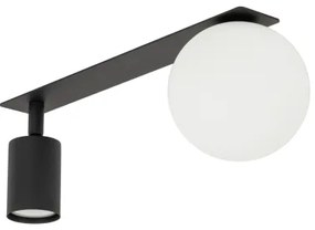 Spot încastrat VOX 1xG9/8W/230V + 1xGU10/10W negru