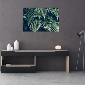 Tablou cu frunze de ferigă (90x60 cm)