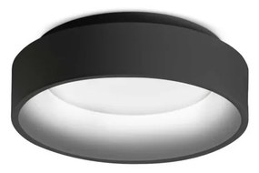 Plafoniera LED design modern Ziggy pl d30 neagra