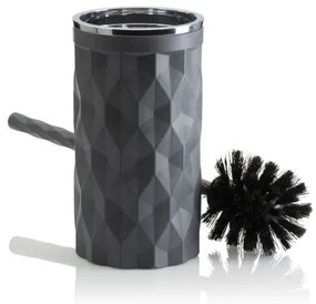 Set de baie REINA 5 buc. antracit/crom