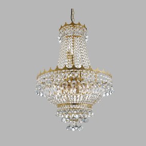 Lustra cristal casa scarii design LUX Versailles 9L 9112-52GO SRT