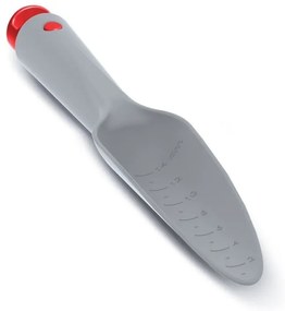 Lopata ingusta de gradina, plastic ABS, gri