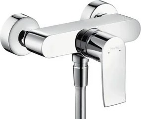 Baterie dus Hansgrohe Metris monocomanda crom lucios