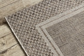 Covor SISAL BOHO 46201051 Cadru bej