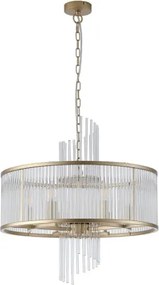 Searchlight 11600-6GO - Lustru cu lanț LARA, 6 x E14, 60 W, 230 V