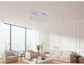 Lustră LED dimabilă aplicată LED/90W/230V 3000-6500K + telecomandă