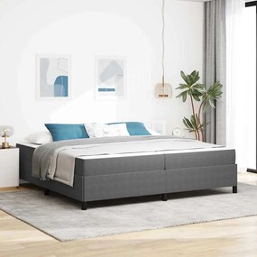 vidaXL Cadru de pat Gri deschis 100 x 200 cm Țesătură de catifea