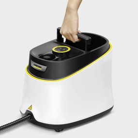 Aparat de curatat cu abur Karcher SC 3 Deluxe, 1900 W, 1 l, 3,5 bari, 75 m², Incalzire nn 30 sec, Indicator LED, Alb/Negru