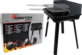 Resigilat: Gratar pe carbuni Master Grill & Party MG936, Reglabil, Pliabil, Negru