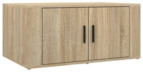 vidaXL Măsuță de cafea, stejar sonoma, 80x50x36 cm, lemn compozit