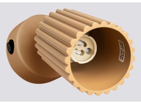 Spot auriu 8x16 cm Gleam – Sollux