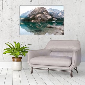 Tablou cu lac montan (90x60 cm)