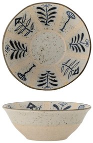 Bol mic albastru deschis-crem din gresie 500 ml Leonie – Bloomingville