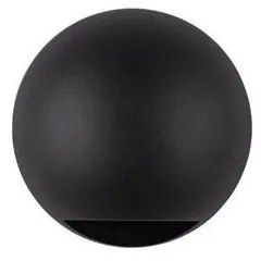 Aplica exterior cu iluminat jos LED IP65 PASSO negru