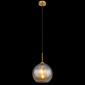 Globo 15788H - Candelabru suspendat pe cablu JAMESSA 1xE27/60W/230V, alamă
