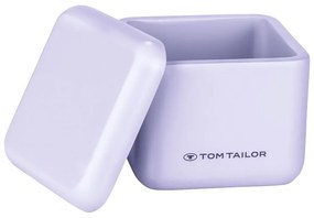 Organizator de baie mov pentru dischete demachiante din polirășină Tom Tailor T-Rounded – Wenko