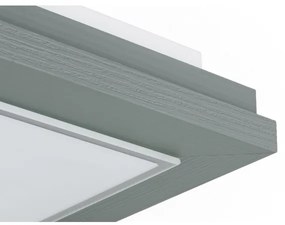 Argon 1868 - Plafonieră TABOR 4xE27/15W/230V 42x42 cm gri