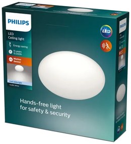 Philips SHAN LED plafonieră cu senzor 1xLED/12W/230V 4000K