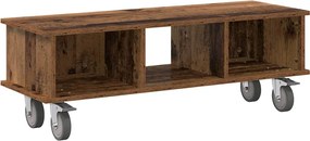 vidaXL Support TV Lemn vechi 100 x 35 x 35 cm Lemn compozit