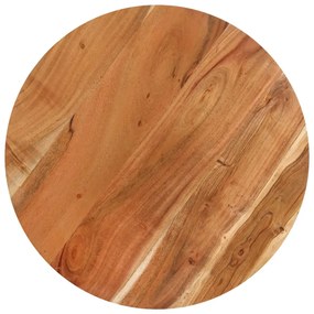Masa de bar rotunda, O60x110 cm, lemn masiv de salcam 1, O 60 x 110 cm, lemn masiv de acacia