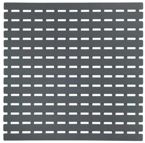 Covoraș pentru cabina de duș Wenko Arinos, 54 x 54 cm, gri închis