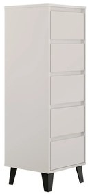Comodă Brisas 4 (cashmir + negru) . 1116266