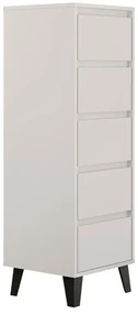 Comodă Brisas 4 (cashmir + negru) . 1116266