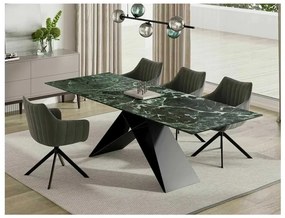 Masă de bucătărie Westin II 160 x 90 cm, verde închis