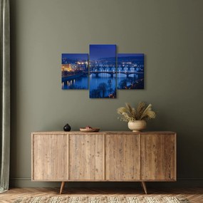 Tablou cu podurile din Praga (90x60 cm)
