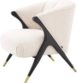 Scaun LUX design modern Pavone boucle cream